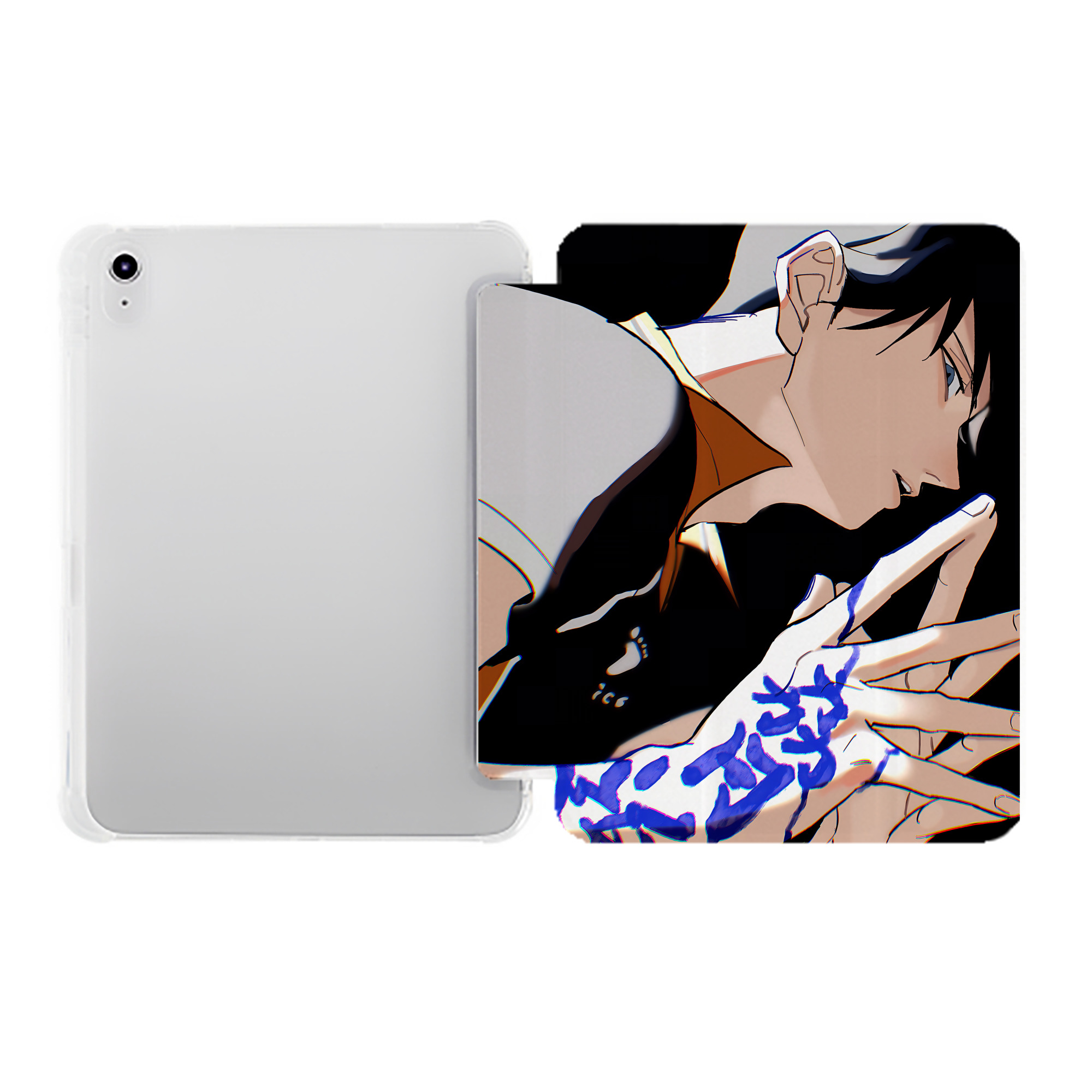 （画像用） ハイキュー!! Haikyu!! IPad ケース ペン収納付き 三つ折りスタンド PUレザー×シリコン 対応機種9.5/10.5/10.9インチ